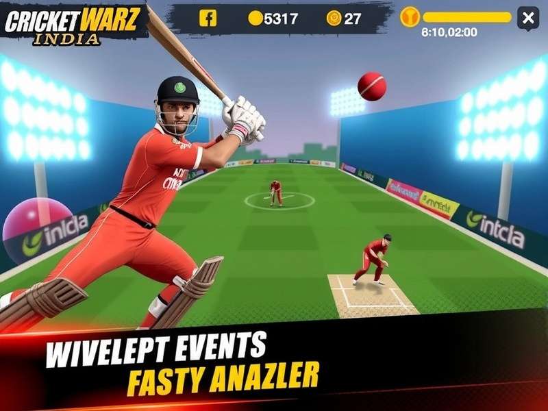 Cricket Warz India gameplay screenshot